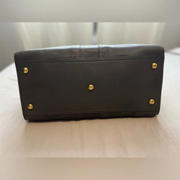 Yves Saint Laurent YSL Cabas Hand Bag Leather Authentic - Picture 7 of 14